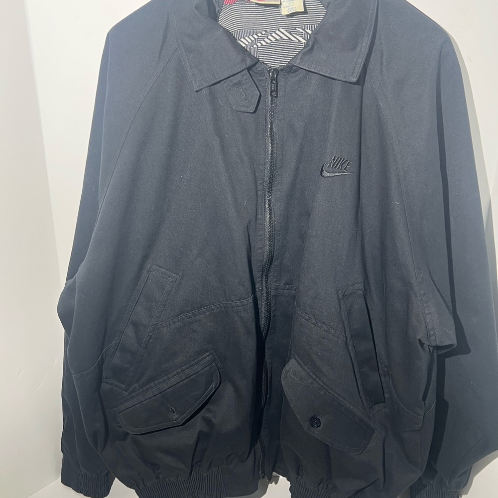 Vintage 90’s Nike Harrington Style Bomber Jacket Large